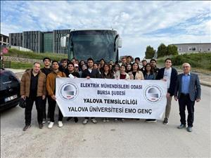EMO Bursa Şubesi ve Omaks Bobinaj’a Teknik Ziyaret